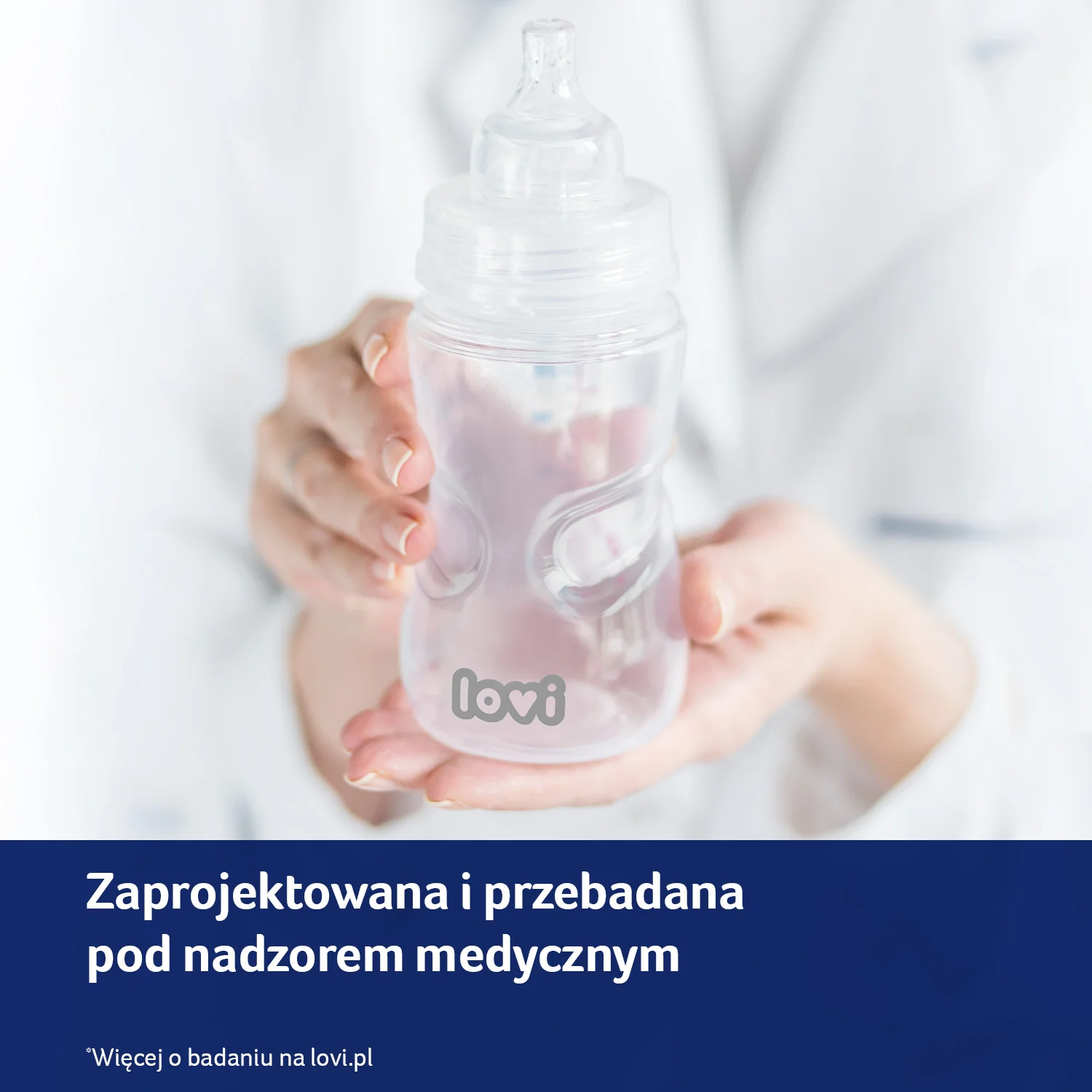 Lovi Medical+ butelka do karmienia 3 m+ 21/563, 250 ml