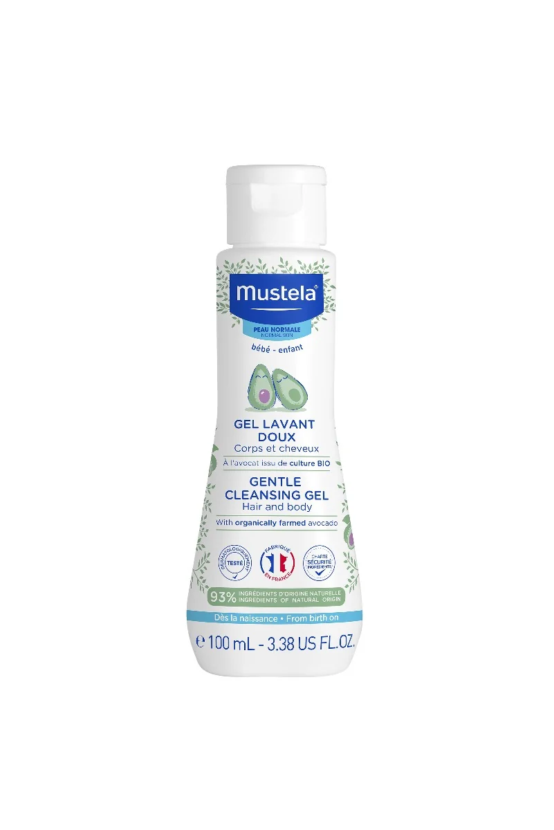 Mustela delikatny żel do mycia, 100 ml