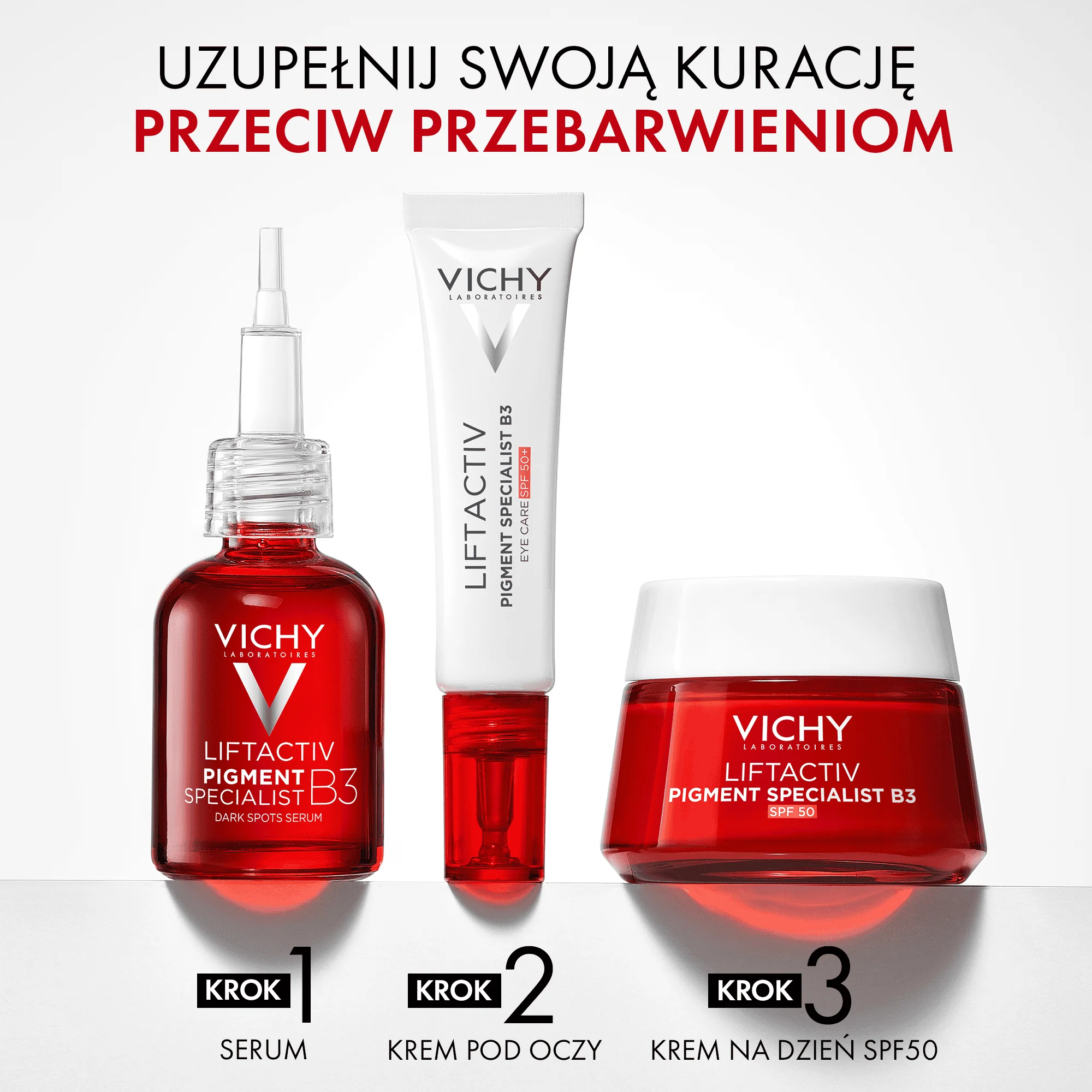 Vichy Liftactiv Pigment Specialist B3 krem pod oczy z SPF 50+, 15 ml