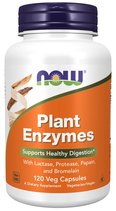 Now Foods Plant Enzymes 120 kapsułek