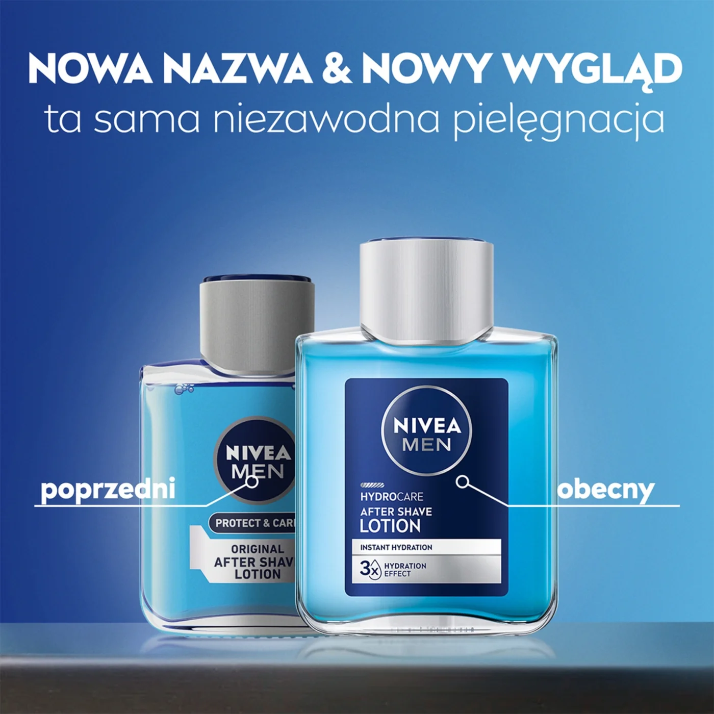 Nivea Men Hydrocare odświeżająca woda po goleniu, 100 ml