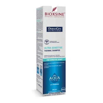BIOXSINE, Dermagen Aqua Thermal, szampon do skóry wrazliwej, 300ml 