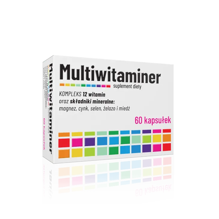 Multiwitaminer, suplement diety, 60 kapsułek