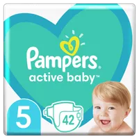 Pampers Active Baby, pieluchy, rozmiar 5, 11-16 kg, 42 sztuki