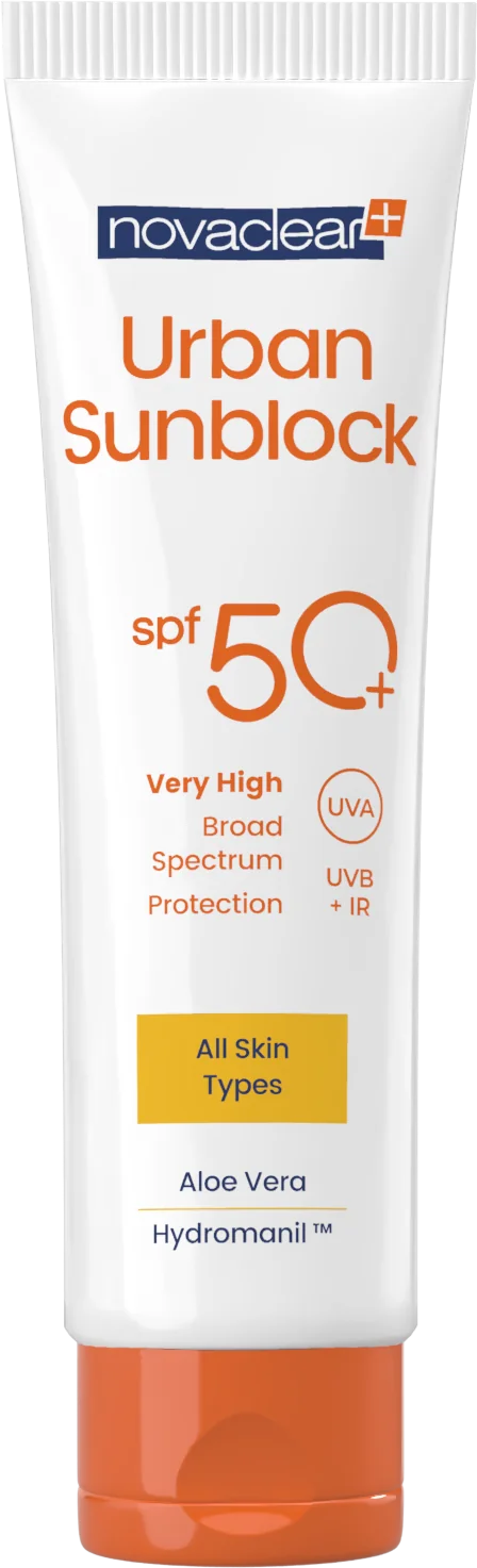 Novaclear Urban Sunblock krem ochronny do twarzy SPF 50+, 125 ml