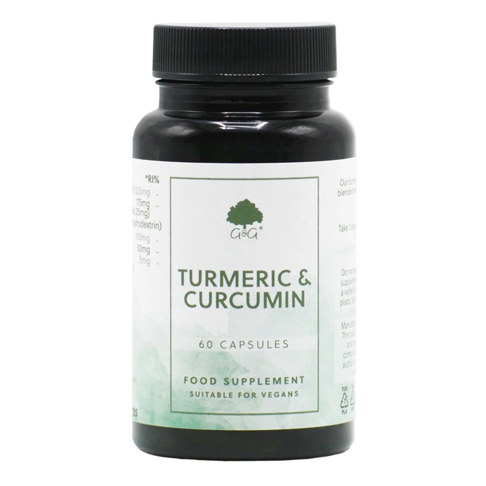 G&G Turmeric & Curcumin 60 kapsułek