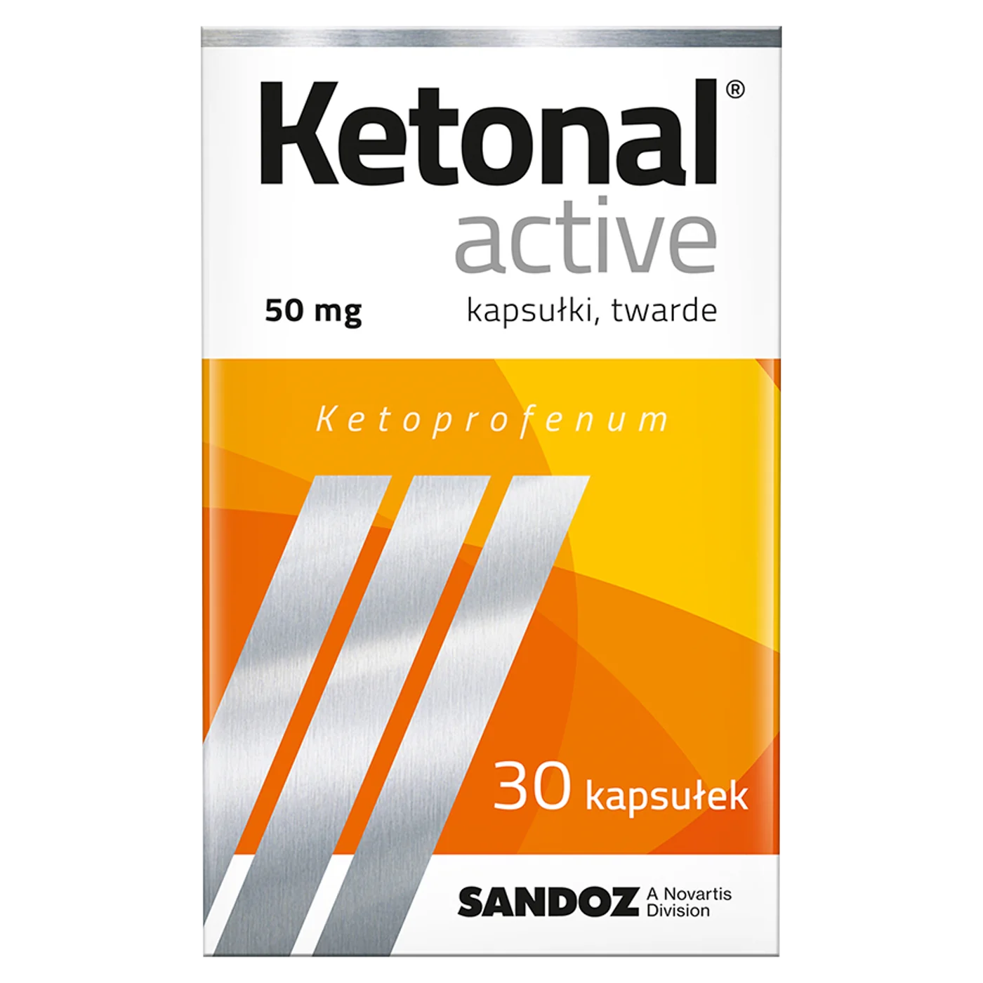 Ketonal Active 50 mg 30 kapsułek