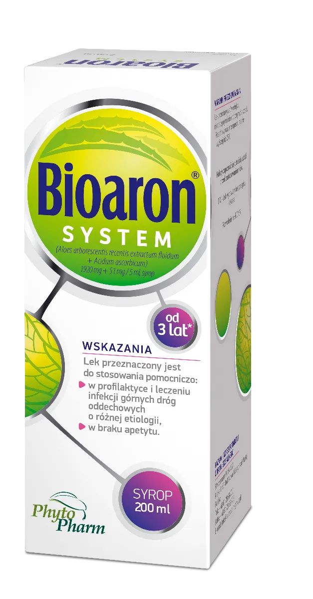 Bioaron System, 1920 mg + 51 mg/ 5 ml, 200 ml