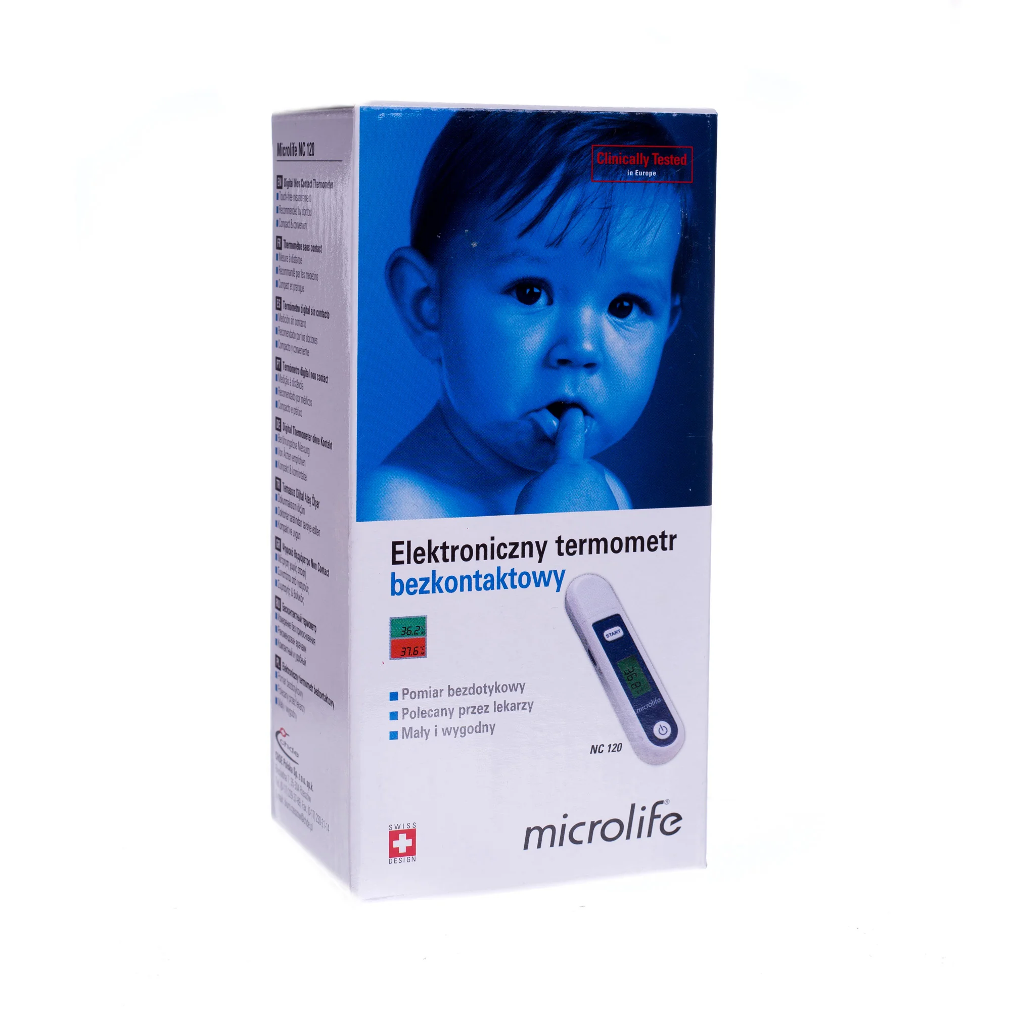 Microlife NC 120, elektroniczny termometr bezkontaktowy 