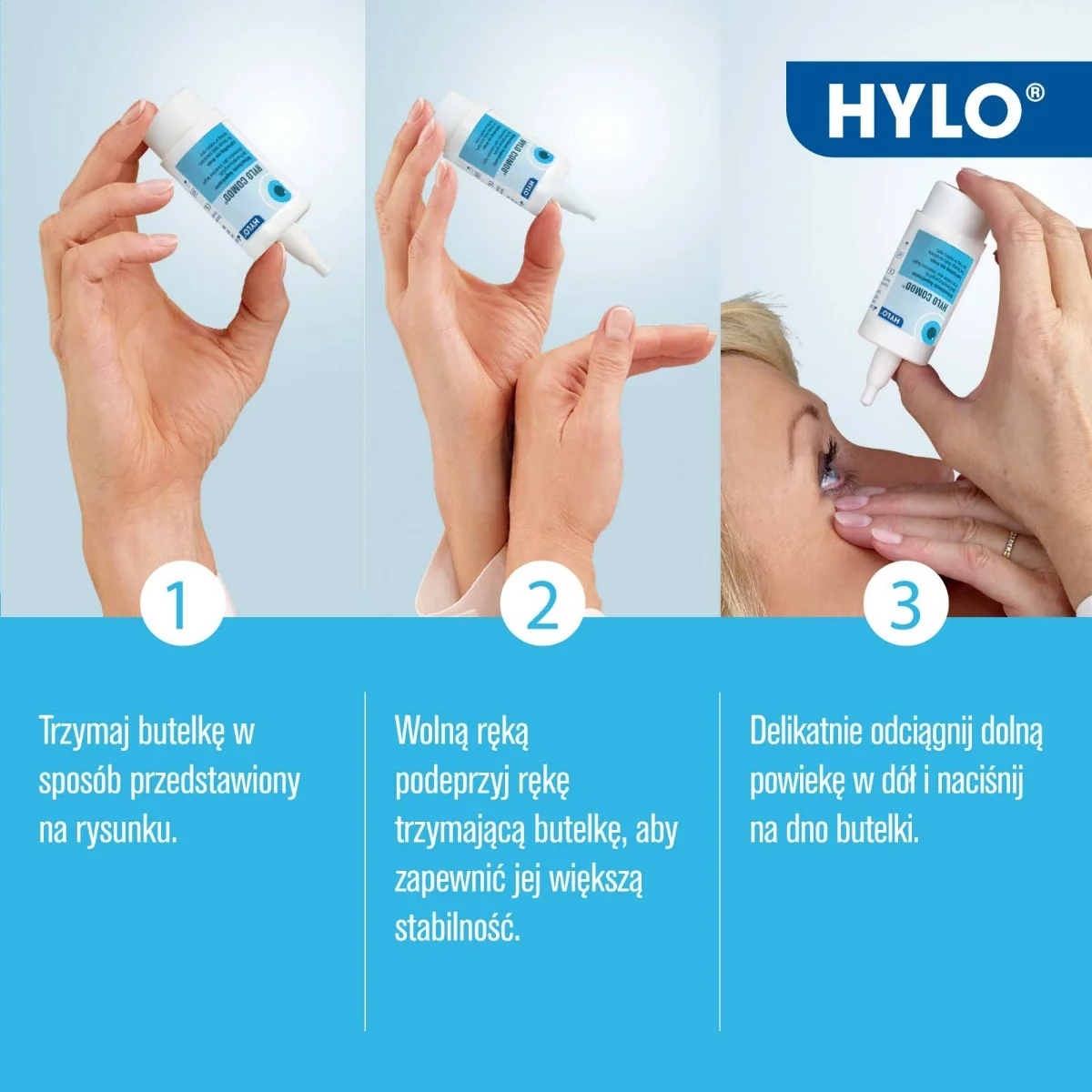 Hylo-Comod krople do oczu, 10 ml