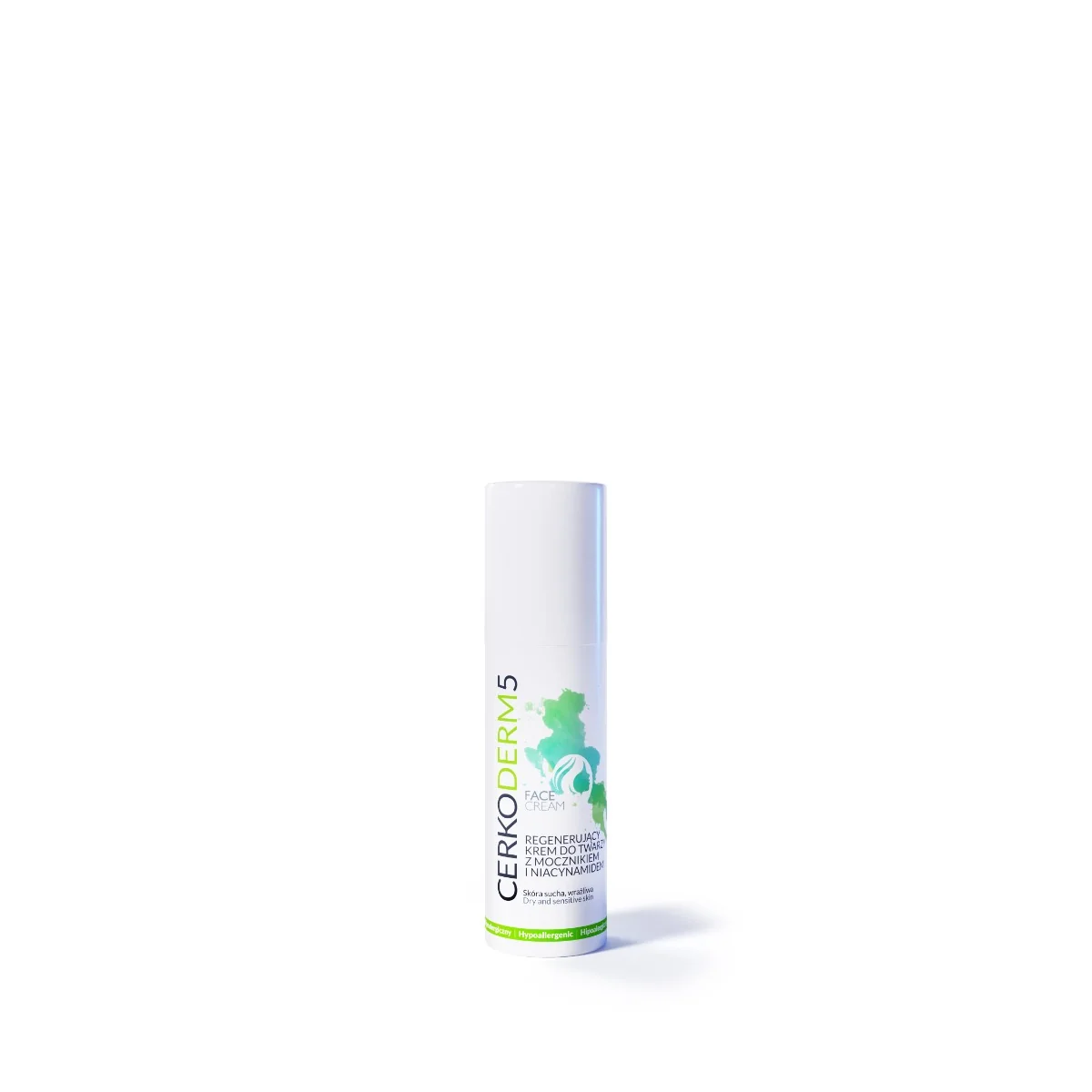 Cerkoderm 5 regenerujący krem do twarzy, 50 ml
