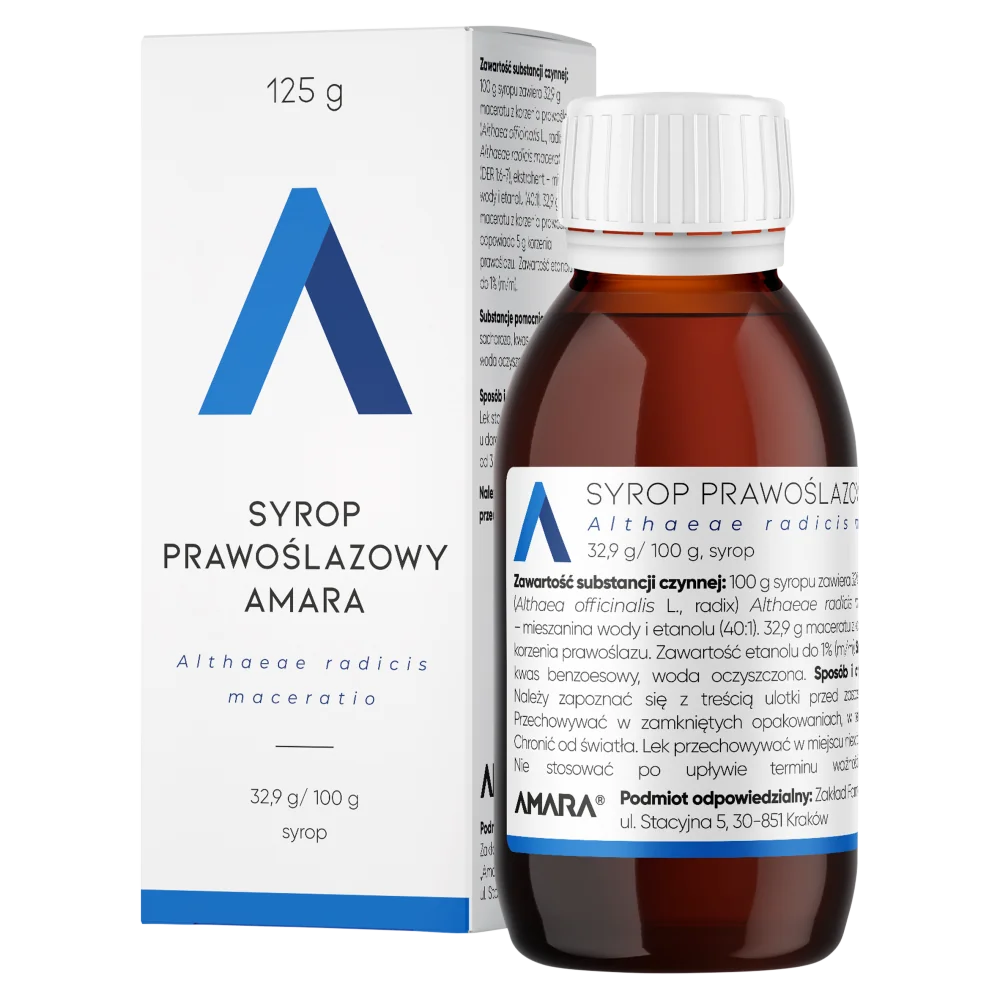 Amara syrop prawoślazowy, 125 g