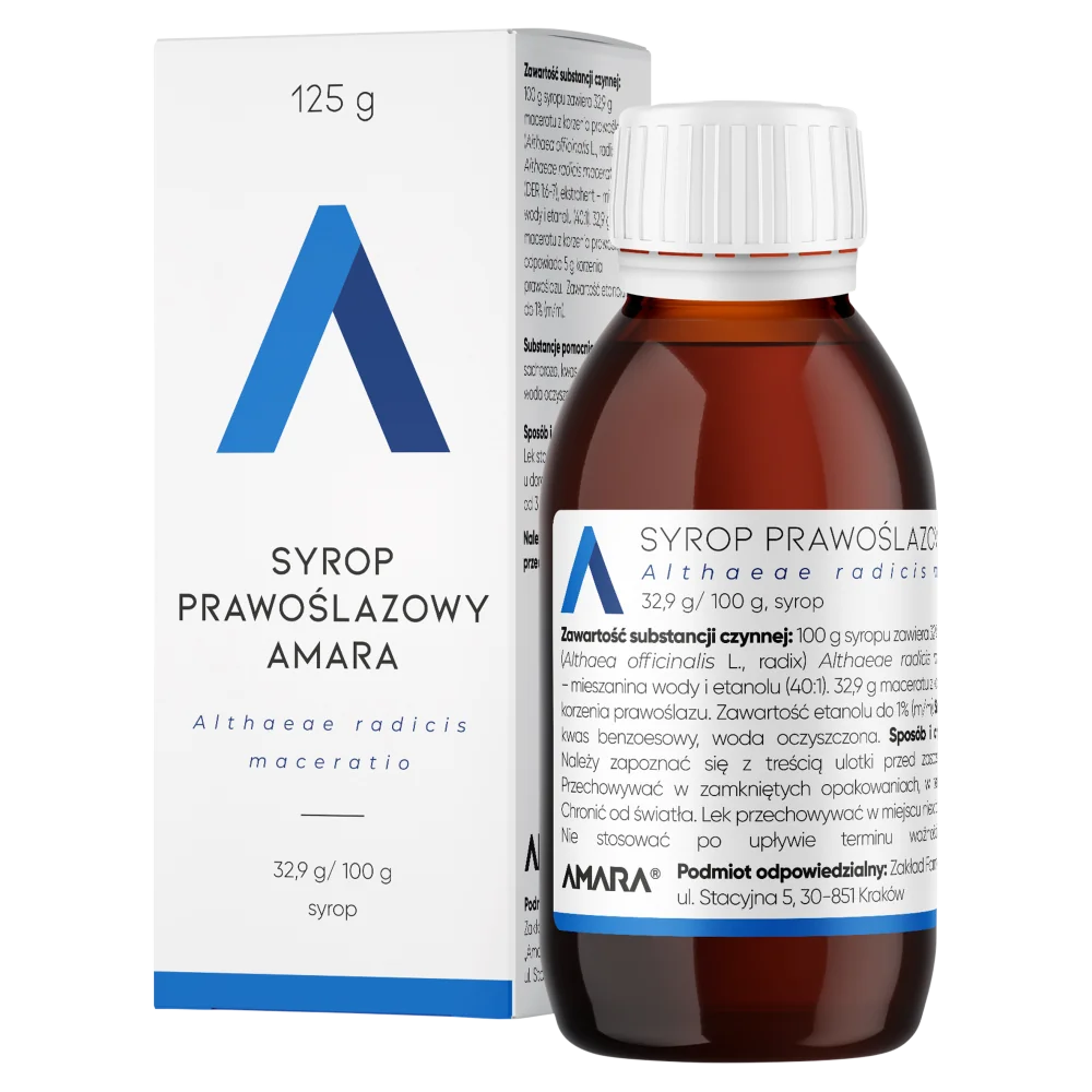 Amara syrop prawoślazowy, 125 g