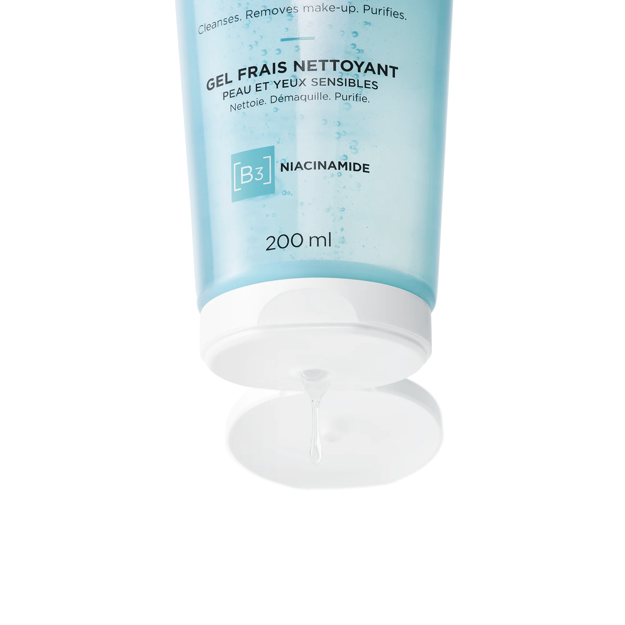 Vichy Purete Thermale żel odświeżający do mycia twarzy, 200 ml
