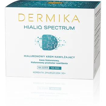 Dermika Hialiq Spectrum, krem nawilżający 30+ na dzień i na noc, 50 ml 