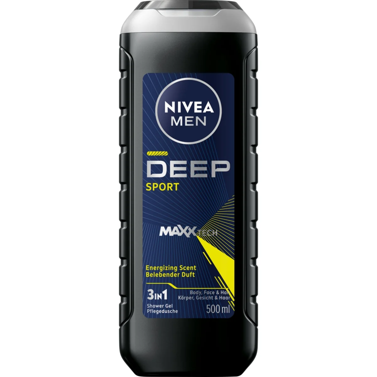 Nivea Men Deep Sport żel pod prysznic 3w1, 500 ml