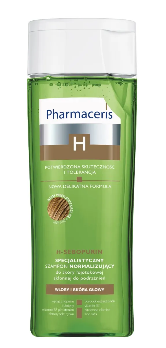 Pharmaceris H-Sebopurin, specjalistyczny szampon do włosów, 250 ml