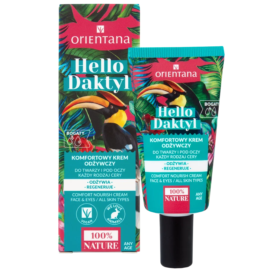 Orientana Hello Daktyl komfortowy krem odżywczy, 40 ml