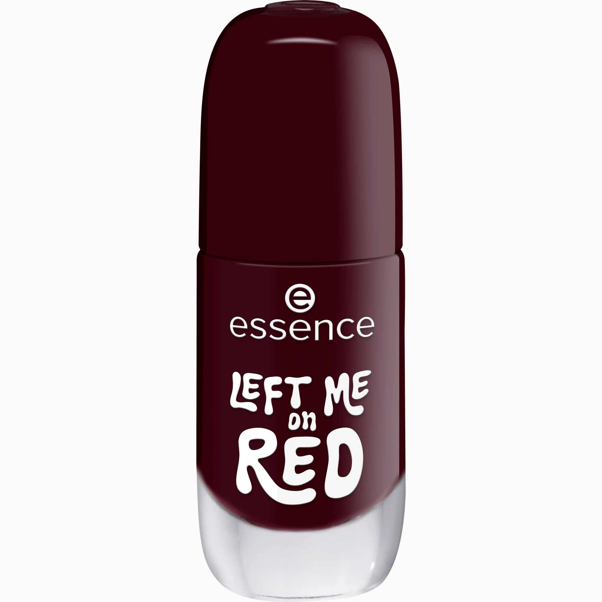 Essence Gel Nail Polish lakier do paznokci 12 Left Me On Red, 8 ml