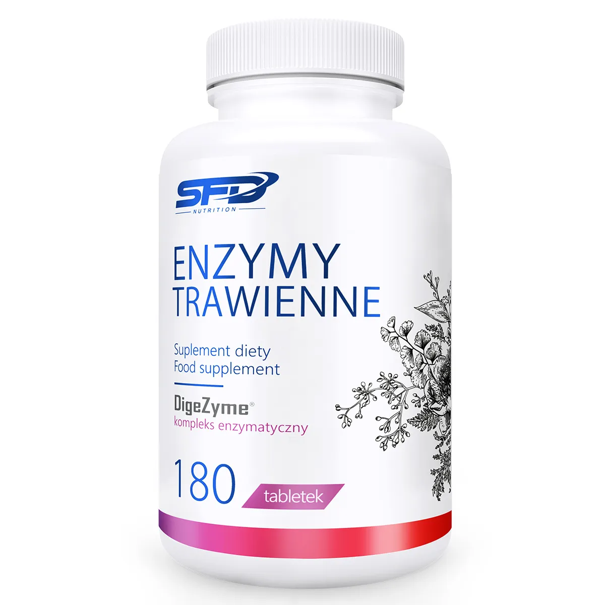 SFD Enzymy Trawienne, 180 tabletek