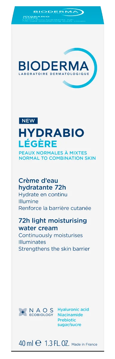 Bioderma Hydrabio Légère lekki krem nawilżający, 40 ml