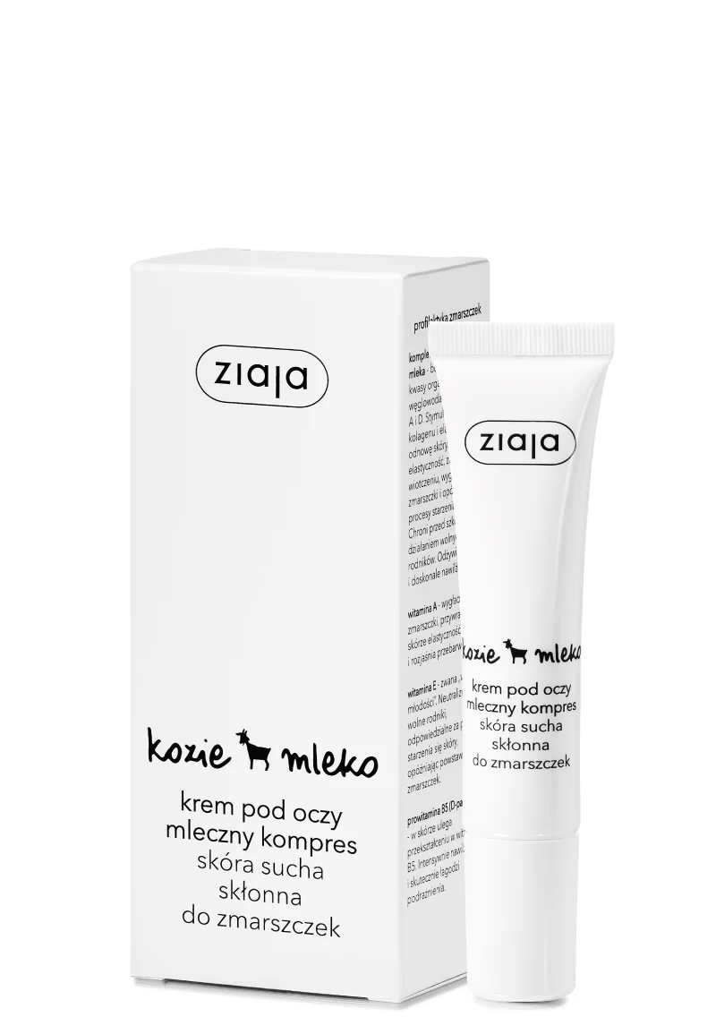 Ziaja Kozie Mleko krem pod oczy, 15 ml