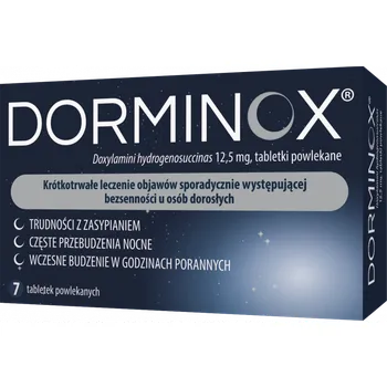 Dorminox 12,5 mg, 7 tabletek 