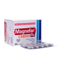 Magnefar B6, Cardio, suplement diety, 60 tabletek
