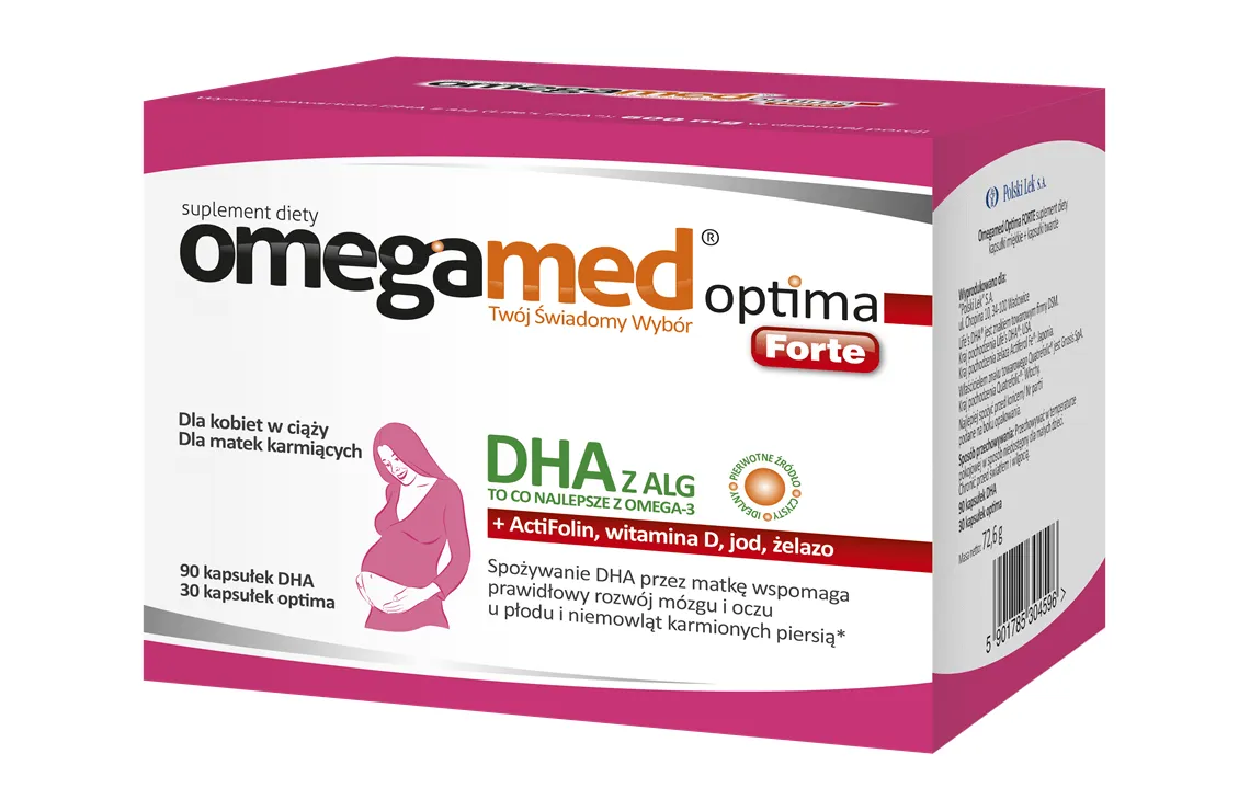 Omegamed Optima Forte, suplement diety, 90 kapsułek + 30 kapsułek