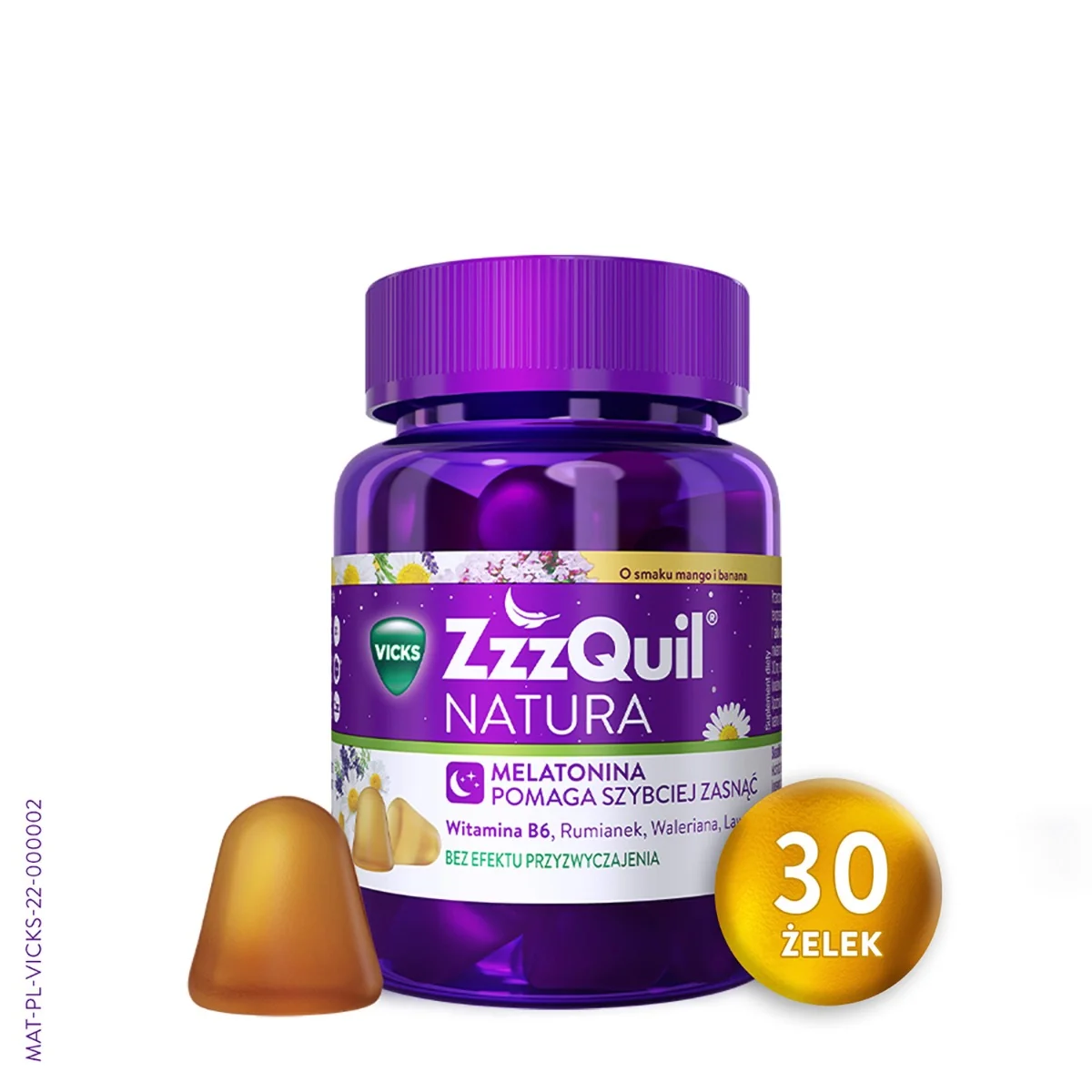 ZZZQuil Mango&Banan 30 żelek