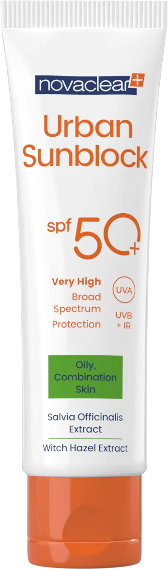 Novaclear Urban Sunbloc krem ochronny do twarzy SPF 50+, 40 ml
