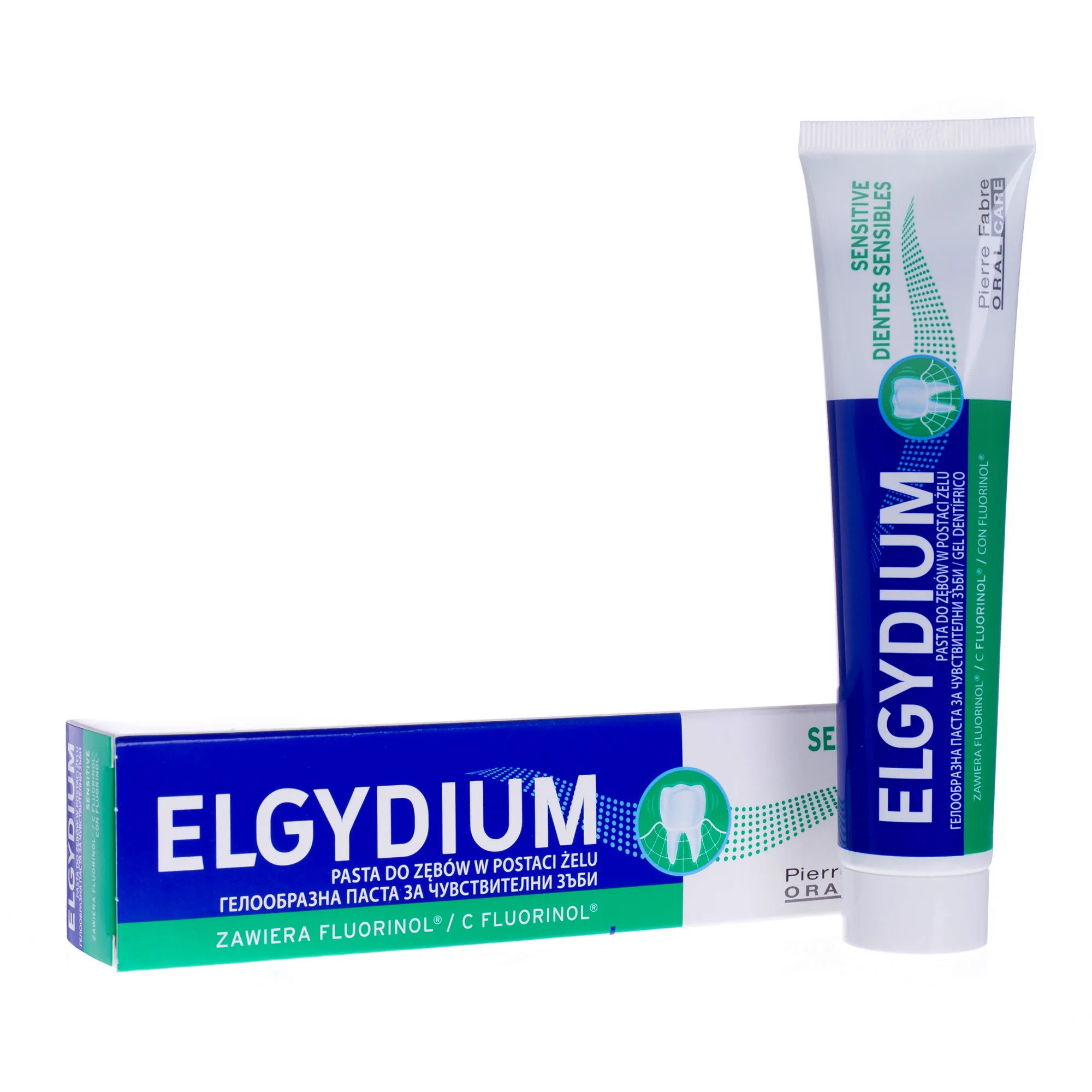 Elgydium Sensitive, pasta do zębów w postaci żelu, 75 ml 