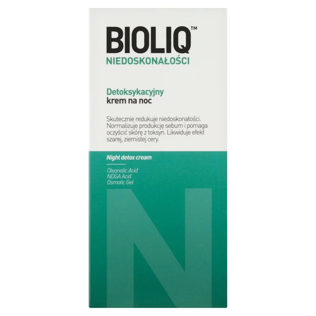 Bioliq Specialist Niedoskonałości detoksykacyjny krem na noc, 30 ml