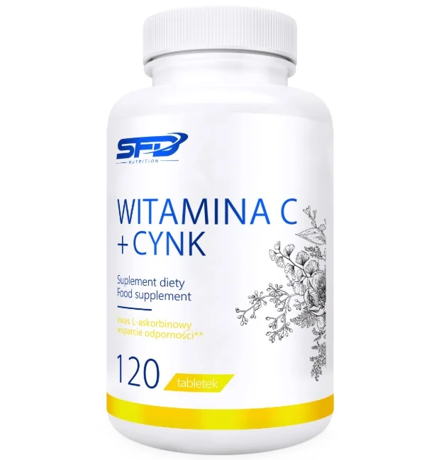 SFD Witamina C + Cynk 120 tabletek