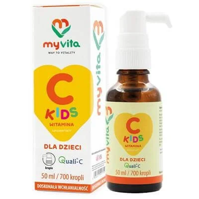 MyVita Witamina C Kids krople, 50 ml
