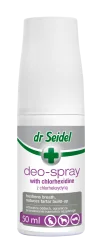 dr Seidel deo-spray z chlorheksydyną do pielęgnacji zębów dla psów i kotów, 50 ml