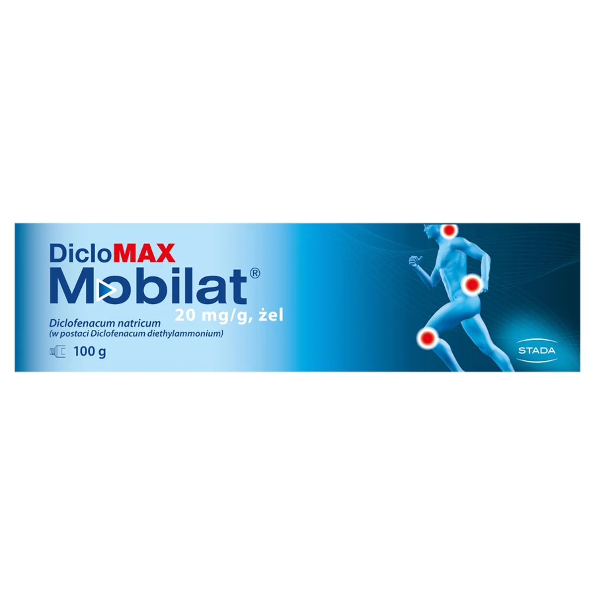 DicloMax Mobilat 20 mg/g żel, 100 g