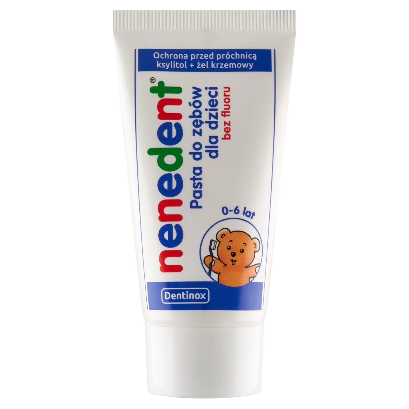 Nenedent pasta do zębów dla dzieci, bez fluoru, 50 ml