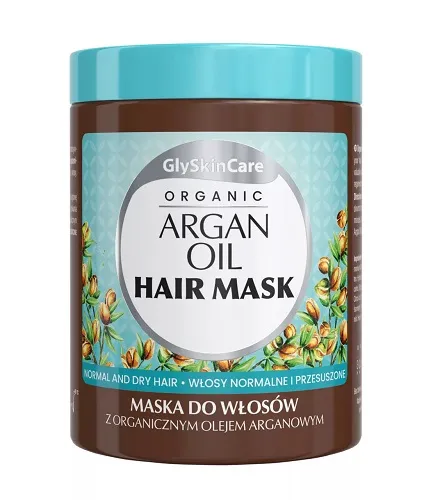 Equalan GlySkinCare Argan Oil, maska do włosów z olejem arganowym