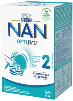 Nestle NAN Optipro 2 mleko modyfikowane dla niemowląt po 6. miesiącu życia Nestle NAN Optipro 2 mleko modyfikowane dla niemowląt po 6. miesiącu życia