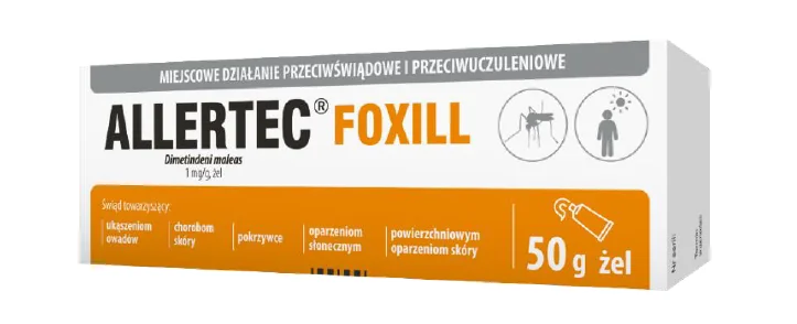 Allertec Foxill 1 mg/g, żel 50 g