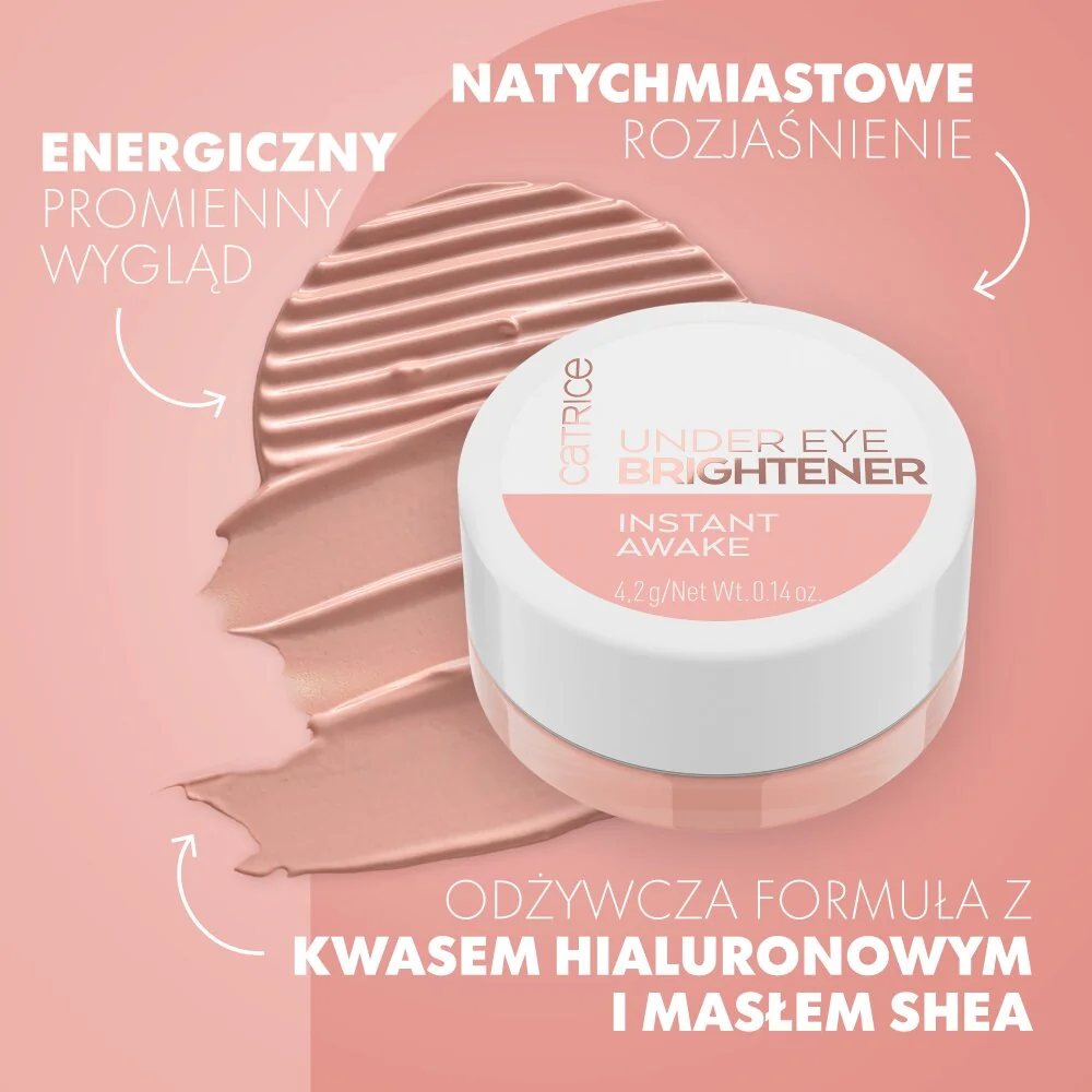 CATRICE Under Eye Brightener rozświetlacz pod oczy 015 Light Nude, 4,2 g