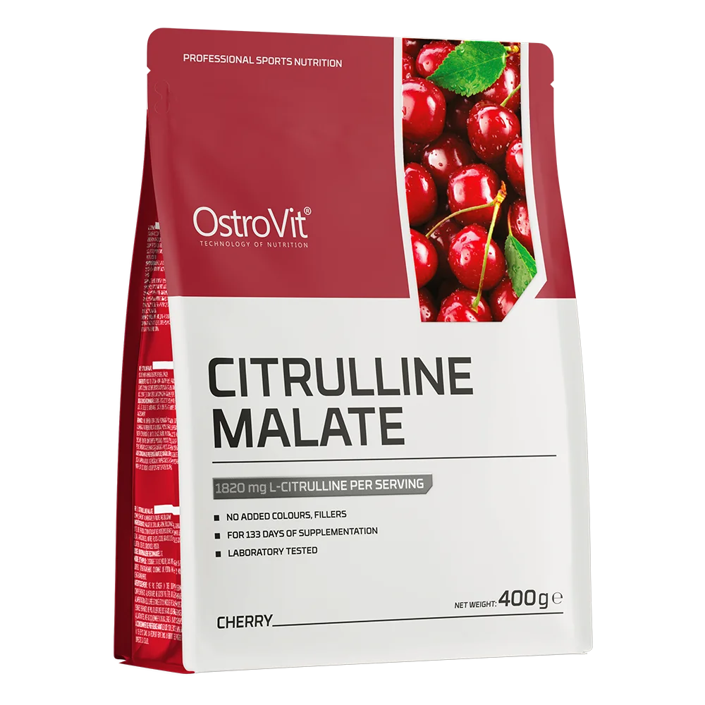 OstroVit Cytrulina o smaku wiśniowym, proszek, 400 g