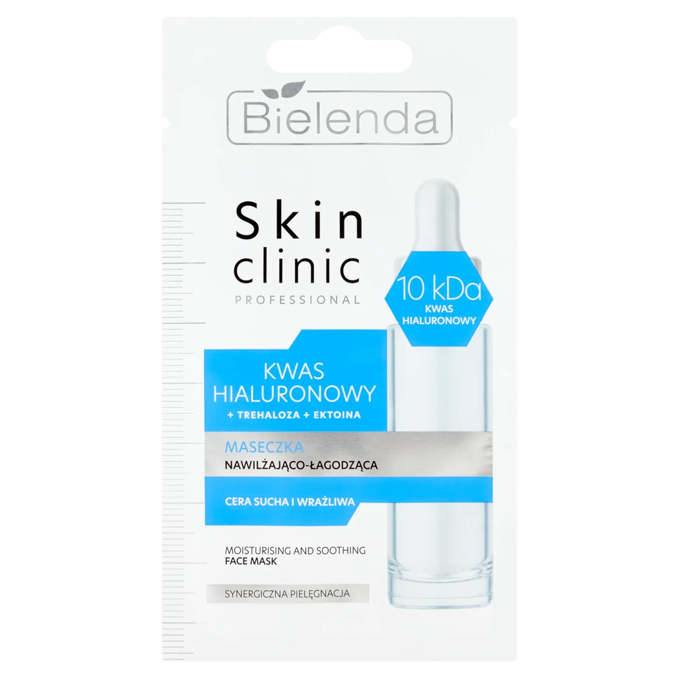 Bielenda Skin Clinic Professional KWAS HIALURONOWY maseczka nawilżająco-łagodząca, 8 g