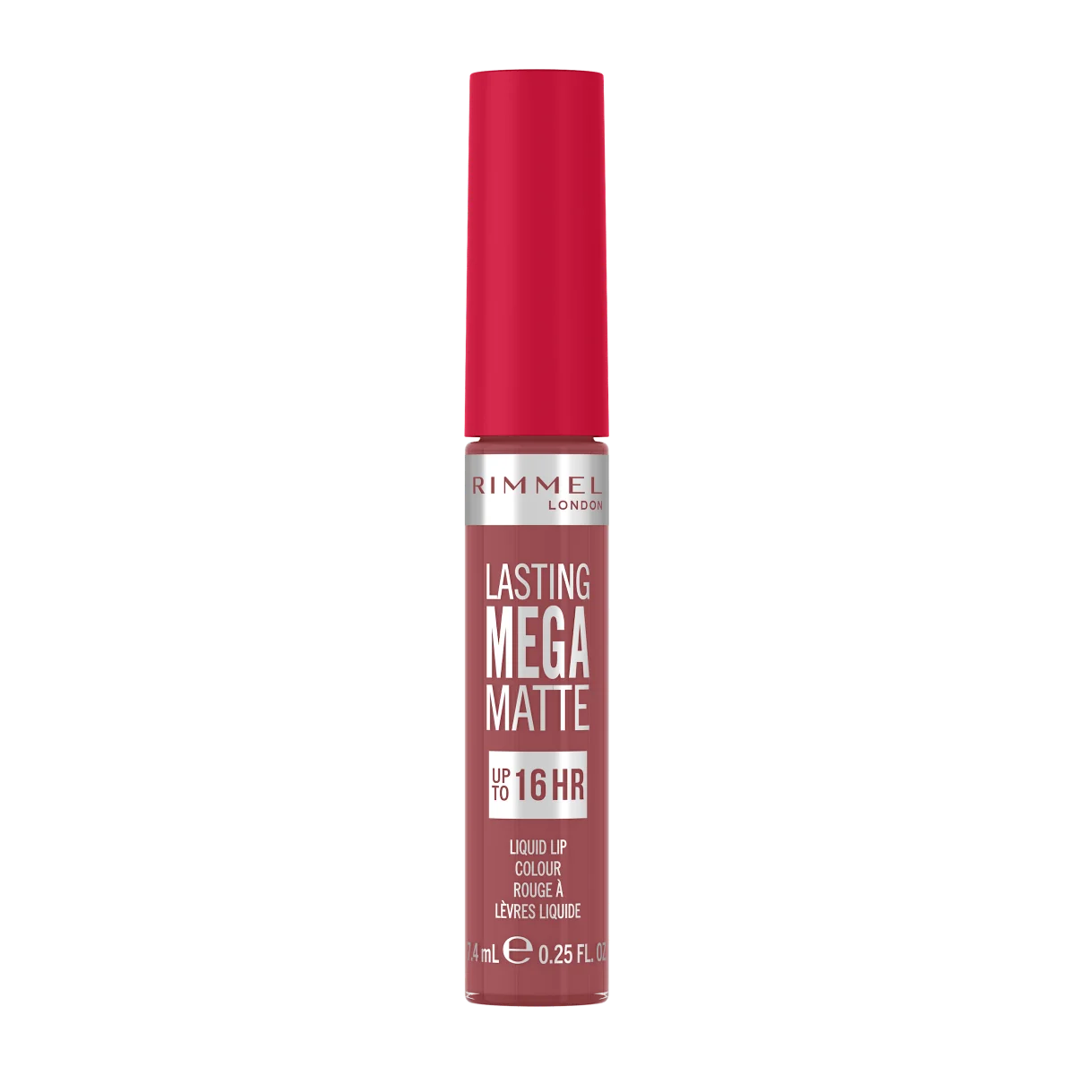 Rimmel Lasting Mega Matte płynna pomadka do ust nr 210 Rose & Shine, 7,4 ml