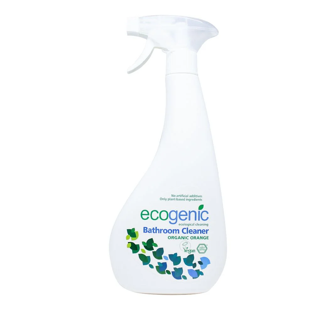 Ecogenic spray do czyszczenia powierzchni łazienkowych o zapachu pomarańczy, 500 ml