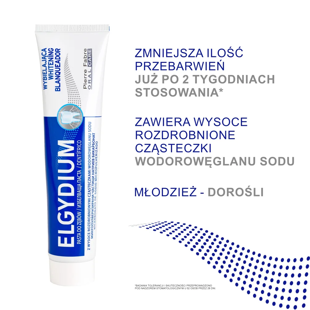 Elgydium wybielająca pasta do zębów, 75 ml
