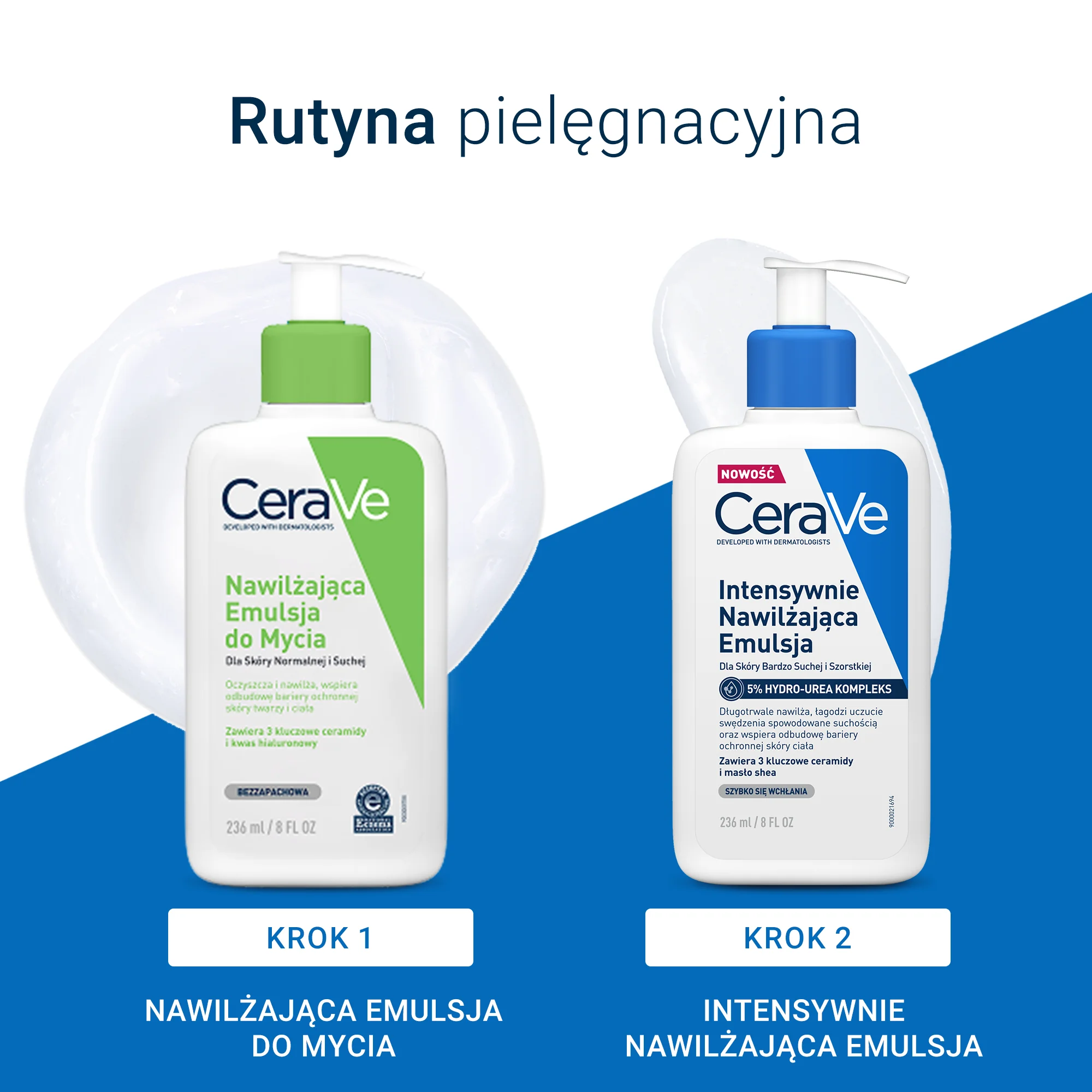 CeraVe emulsja intensywnie nawilżająca hydro-urea 5%, 236 ml
