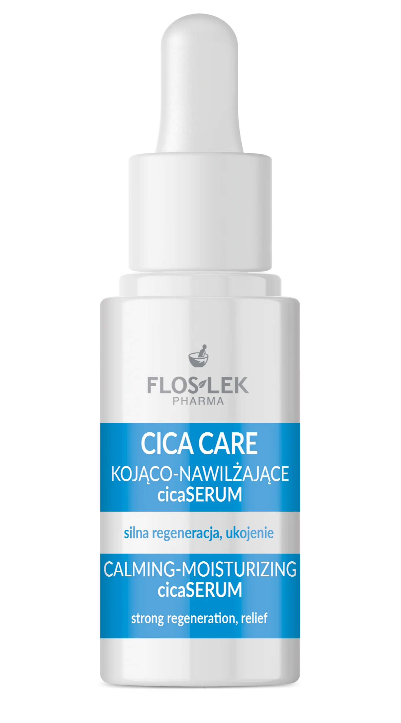 Floslek CICA CARE kojąco-nawilżające cicaSERUM, 30 ml