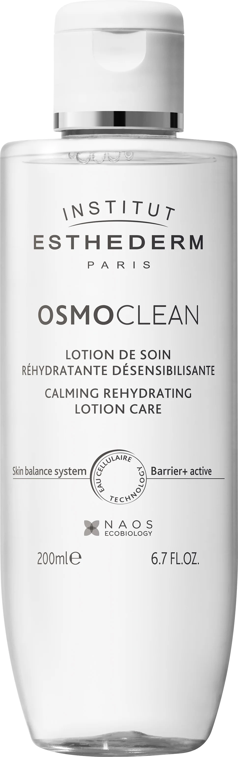 Institut Esthederm Osmoclean odświeżający tonik intensywnie nawilżający i dodający skórze blasku, 200 ml